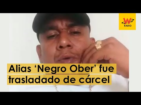 Trasladan a alias ‘Negro Ober’ a cárcel de alta seguridad