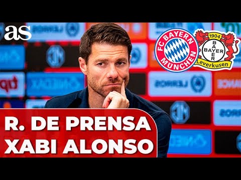 XABI ALONSO, RUEDA DE PRENSA previa al BAYERN MÚNICH vs BAYER LEVERKUSEN | BUNDESLIGA