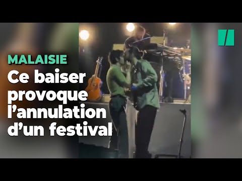 En Malaisie, ce baiser entre deux membres de The 1975 provoque l'annulation d'un festival