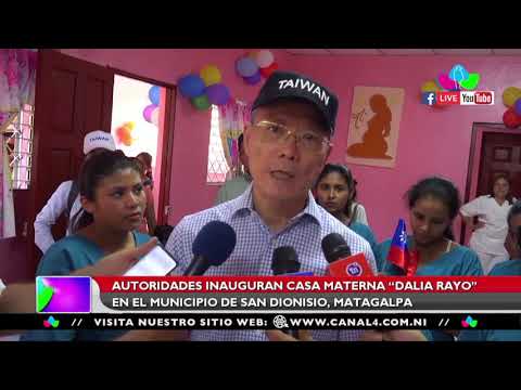 Gobierno Sandinista inaugura casa materna “Dalia Rayo” en San Dionisio, Matagalpa