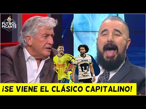 AMÉRICA vs PUMAS “YA NO es un CLÁSICO”. ÁLVARO MORALES CUESTIONA a RAFA PUENTE | Futbol Picante