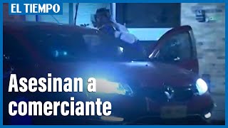 Delincuentes dispararon en varias ocasiones al comerciante que llegaba en su carro