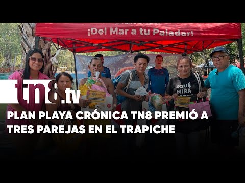 Plan Playa premió a tres parejas en centro turístico El Trapiche