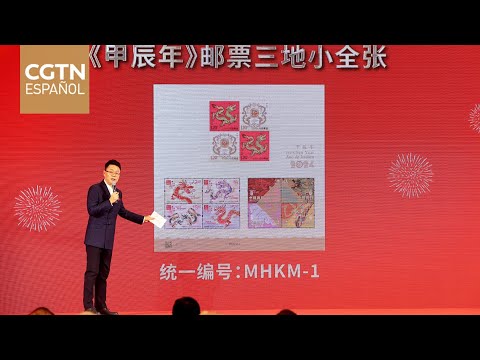 China emite una nueva edición especial de sellos conmemorativos de su Año Nuevo
