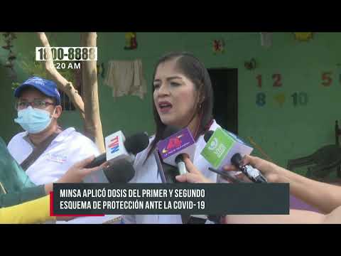 Managua: Vacunación voluntaria es garantizada en Las Jagüitas - Nicaragua