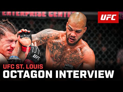 Trey Waters Octagon Interview | UFC St. Louis