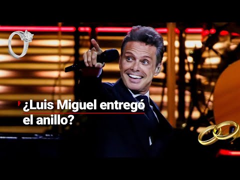 ¿BODA EN PUERTA? Al parecer Luis Miguel va con todo y llegará al altar próximamente