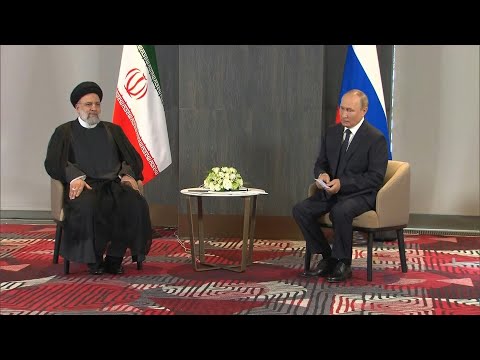 Le président russe Poutine rencontre son homologue iranien Raisi | AFP Images