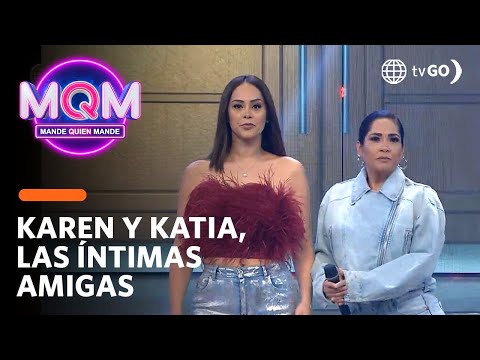 Mande Quien Mande: Karen Schwarz y Katia Palma llegan al set (HOY)