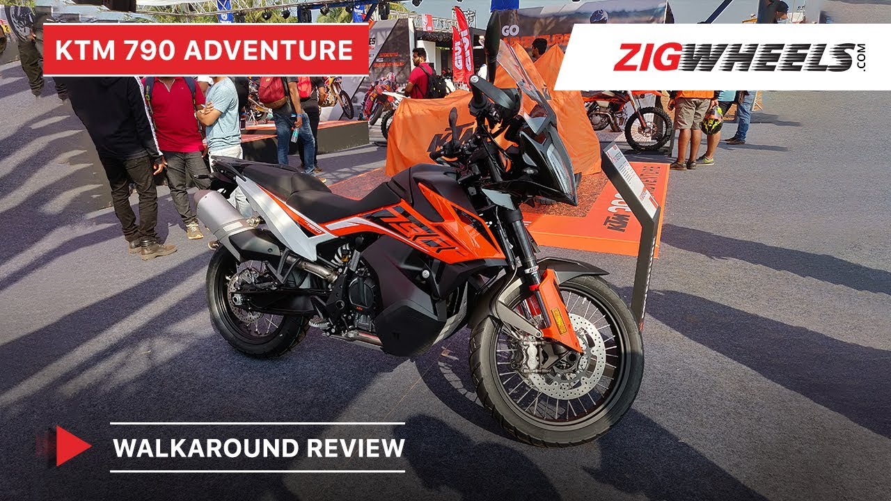 KTM 790 Adventure India Walkaround Video | Expected Price, Features, Details & More