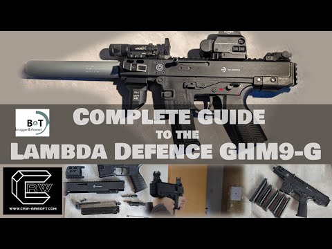 Lambda Defense B&T GHM9-G GBB review - Disassemble, Shooting, Mags Compatibility, inner barrel