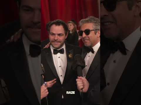 PETER LANZANI Y RICARDO DARIN EN LOS #OSCARS