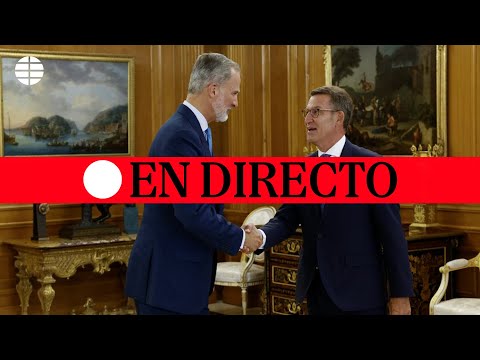 DIRECTO | Comparecencia de Alberto Núñez Feijóo tras la ronda de contactos con el Rey