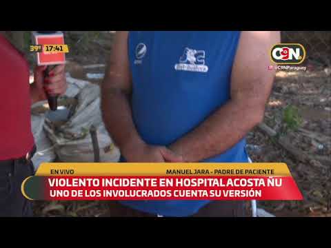 Reducto San Lorenzo: Violento incidente en el Hospital Acosta Ñu