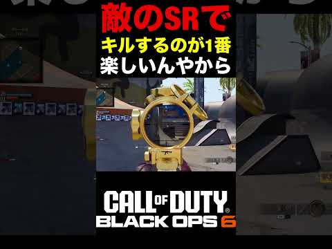 敵のスナイパーでキルするのが1番楽しいんやから！な件【BO6スナイパー】