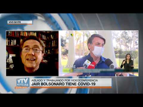 Análisis de Claudio Fantini: Jair Bolsonaro dio positivo al test de COVID 19