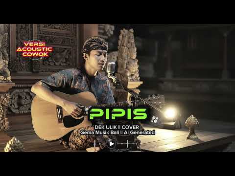 Dek Ulik  - PIPIS (Cover) || Versi Acoustic cowok || Lagu Bali Lawas