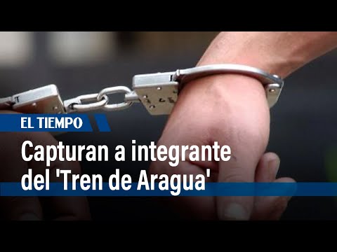 Capturan a alias 'Papelito', integrante de la banda 'Tren de Aragua'  | El Tiempo