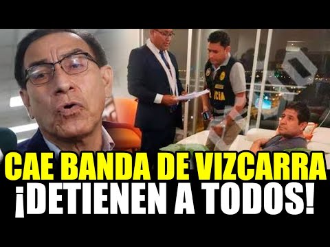 Detienen a Exfuncionarios del gobierno de Vizcarra y lo acusan de cabecilla de la organización