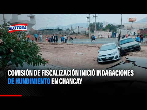 Comisión de Fiscalización inició indagaciones de hundimiento en Chancay