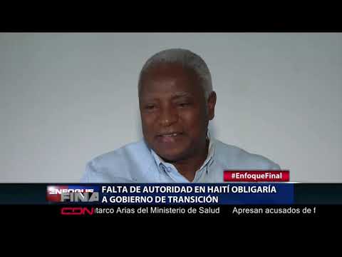 Falta de autoridades en Haití obligaría  a Gobierno de transición
