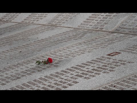 Srebrenica mothers at memorial ahead of UN vote on annual day to commemorate the 1995 genocide