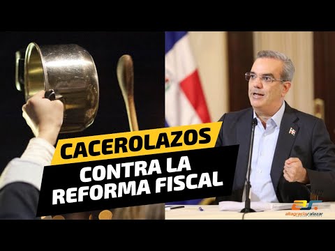 Cacerolazos contra la reforma fiscal