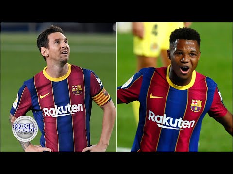 ANSU FATI y LIONEL MESSI hacen goles y el Barcelona gana. ¿Por qué reciben tantas críticas | JRYSB