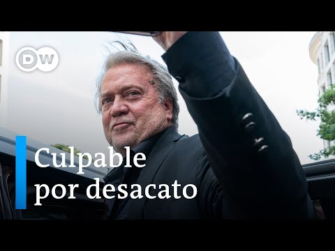 Un tribunal estadounidense condena a Steve Bannon