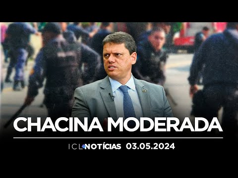 TARCÍSIO DE FREITAS AGORA ESTÁ PREOCUPADO COM AUMENTO DA LETALIDADE POLICIAL? - ICL NOTÍCIAS - 03/05