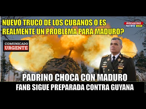 ULTIMA HORA! Padrino CHOCA con Maduro Fuerza Armada venezolana lista para la guerra con Guyana
