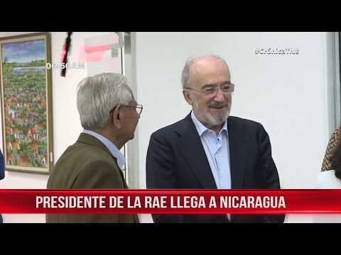 Director de la Real Academia Española se encuentra en Nicaragua