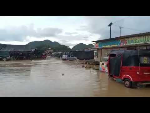 Mercado Municipal de Raxruhá, Alta Verapaz se inundó