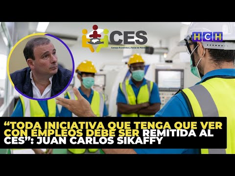 “Toda iniciativa que tenga que ver con empleos debe ser remitida al CES”: Juan Carlos Sikaffy