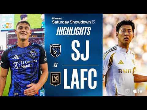 [MLS] 산호세 어스퀘이크스 vs LAFC 하이라이트 | 황금시간대 경기에서 벌어진 추가시간의 드라마!