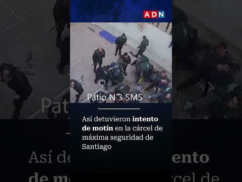 Así detienen motín del Tren de Aragua en cárcel de Santiago