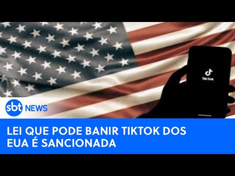 SBT News na TV: EUA sancionam lei que pode banir TikTok; Portugal reconhece culpa por escravidão