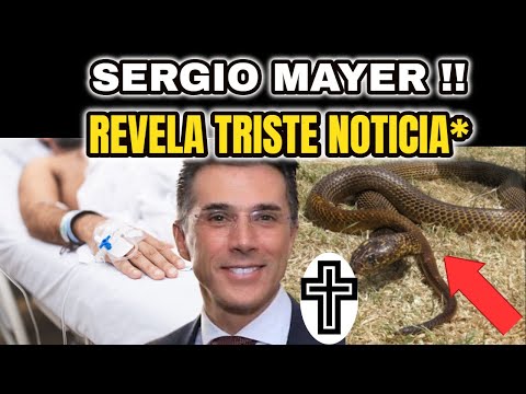 ?DE ULTIMA HORA ! TRA-GICA NOTICIA En El MUNDO Del ESPECTACULO SERGIO MAYER Hoy 30 Septiembre 2020 !