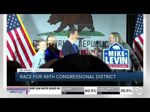 Levin leads Gunderson in competitive 49th Congressional District Race