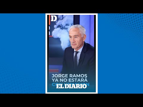 Jorge Ramos revela que no sigue con Univision | El Diario