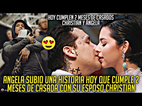 ANGELA FELIZ CUMPLIO 2 MESES DE CASADA CON SU ESPOSO CHRISTIAN ?