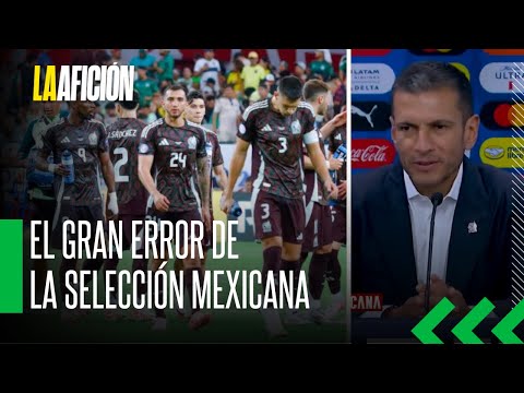 México decepcionó de nuevo en la Copa América 2024 con cambios desesperados de Jaime Lozano
