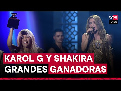 Karol G y el hit de Shakira con Bizarrap triunfan en los Grammy Latinos en Sevilla