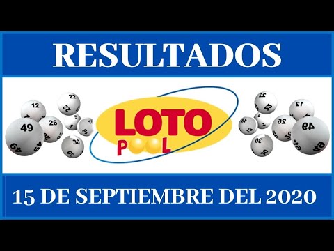Resultados de la loteria Loto Pool de Leidsa de hoy 15/09/2020