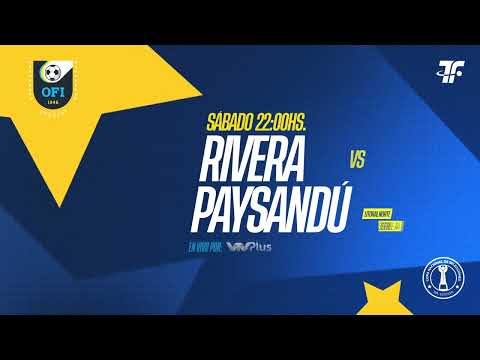 Fecha 6 - Rivera vs Paysandu - Serie A - Regional Litoral Norte