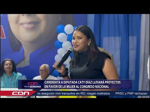 Candidata a diputada Caty Díaz llevará proyectos a favor de la mujer al Congreso Nacional