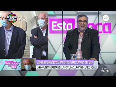 Miguel Fernández Galeano: Tenemos que tomar medidas restrictivas parciales en territorio