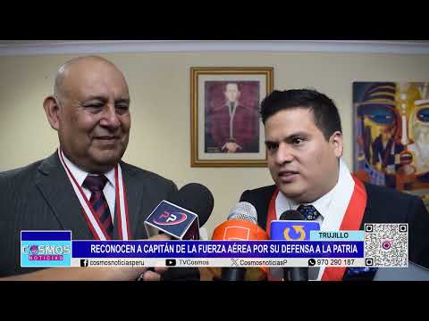 Trujillo: reconocen a capitán de la Fuerza Aérea por su defensa a la patria