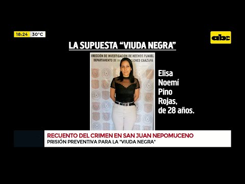 Crimen en San Juan Nepomuceno: prisión preventiva para la ‘’viuda negra’’