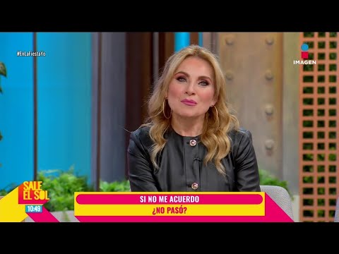 Elizabeth Álvarez ha UTILIZADO el FAMOSO 'si no me acuerdo, no pasó'